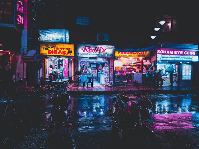 Fachada da loja de games